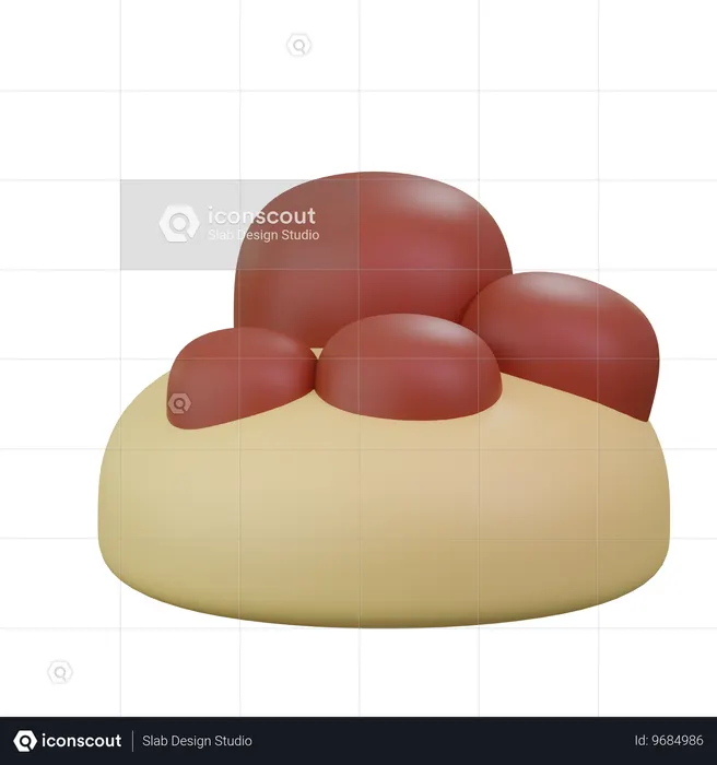 Sea Stone  3D Icon