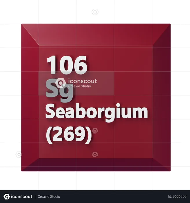 シーボーギウム  3D Icon