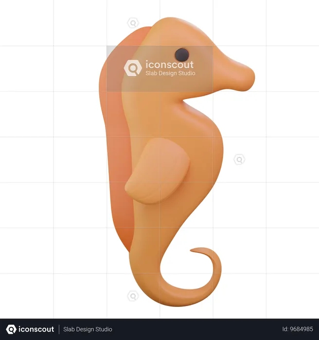 Seahorses  3D Icon