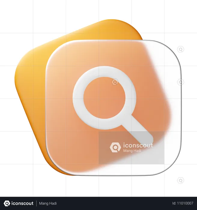 Search  3D Icon