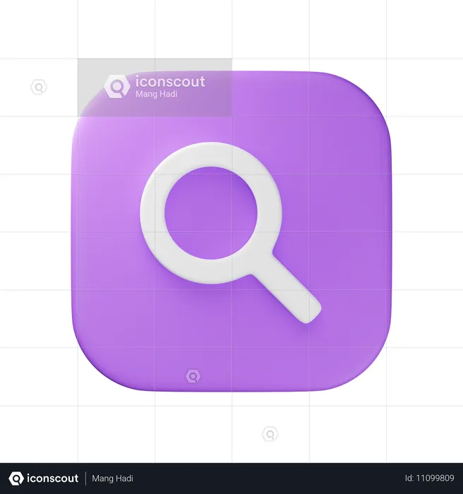 Search  3D Icon