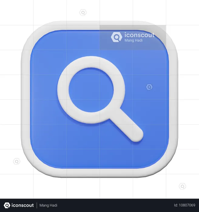 Search  3D Icon