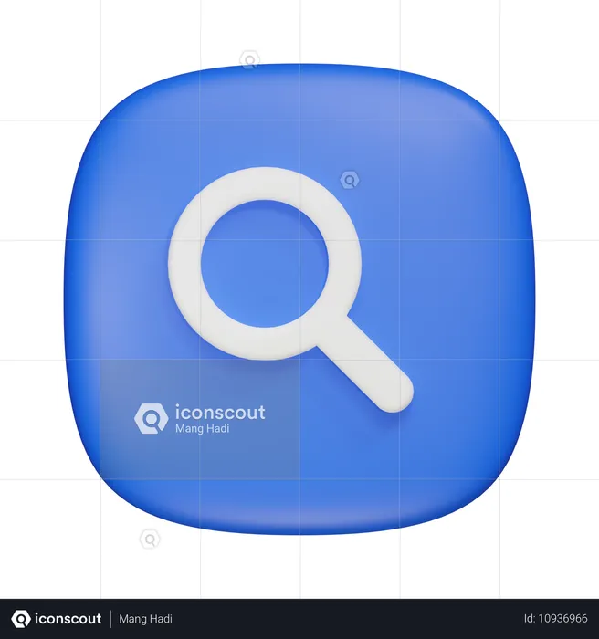 Search  3D Icon