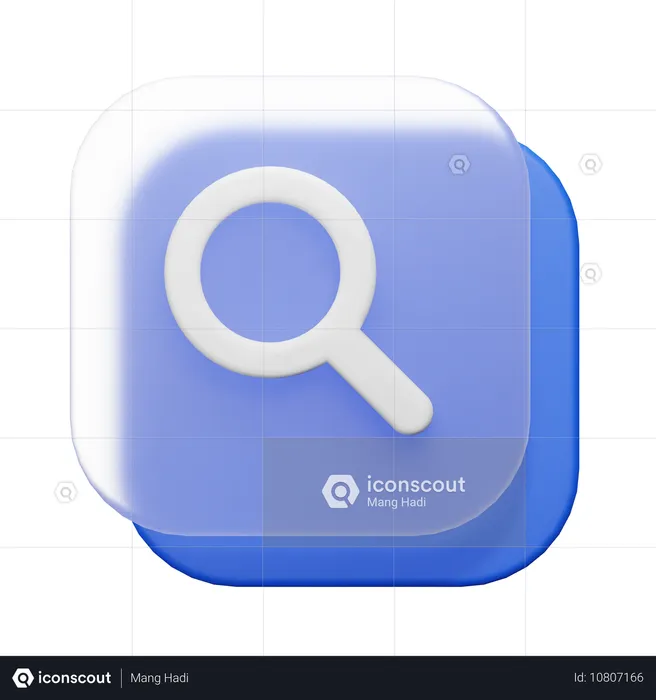 Search  3D Icon