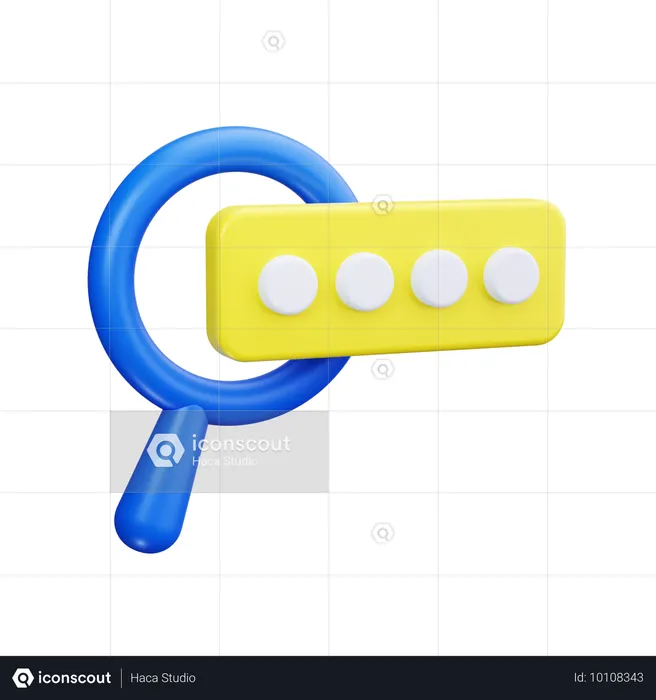 Search  3D Icon