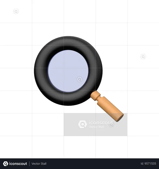 Search  3D Icon