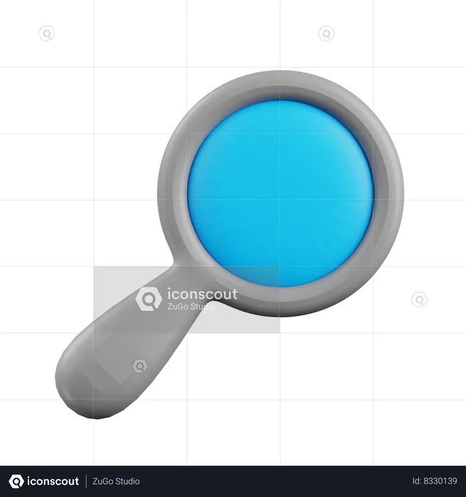 Search  3D Icon