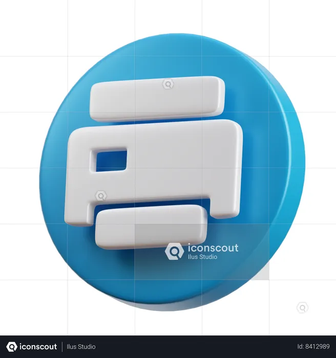 Search  3D Icon