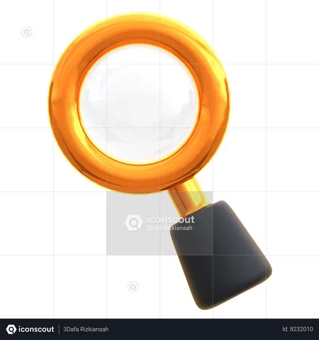 Search  3D Icon