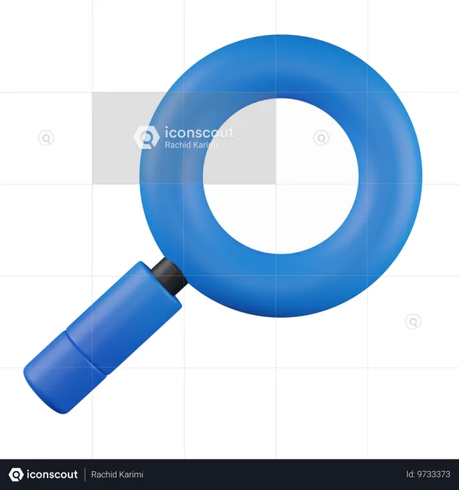 Search  3D Icon