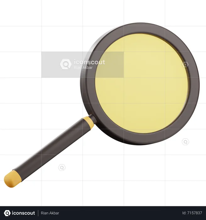 Search  3D Icon