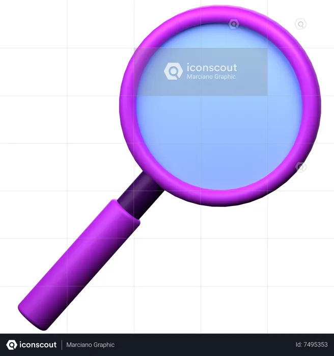 Search  3D Icon