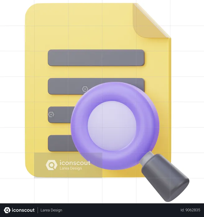 Search  3D Icon