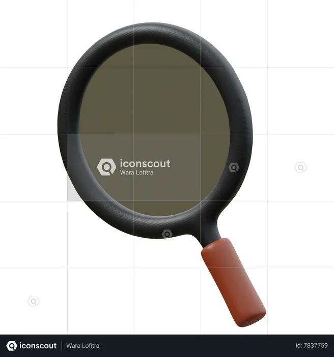 Search  3D Icon