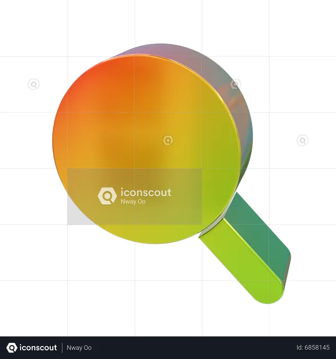 Search  3D Icon