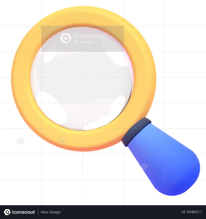 Search  3D Icon