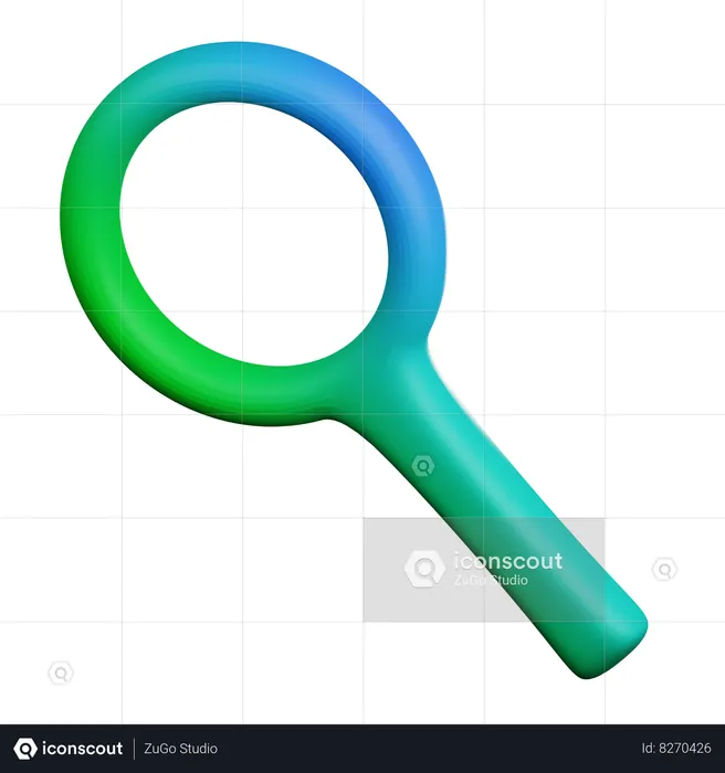 Search  3D Icon