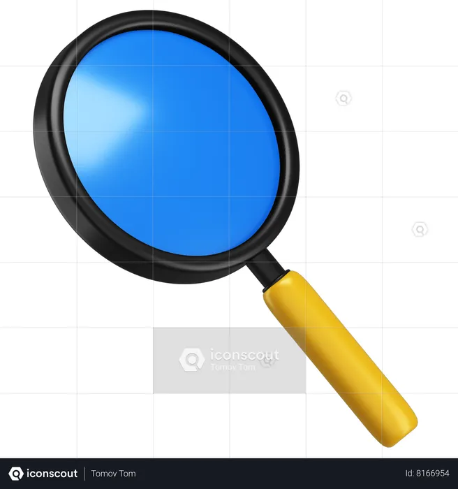 Search  3D Icon