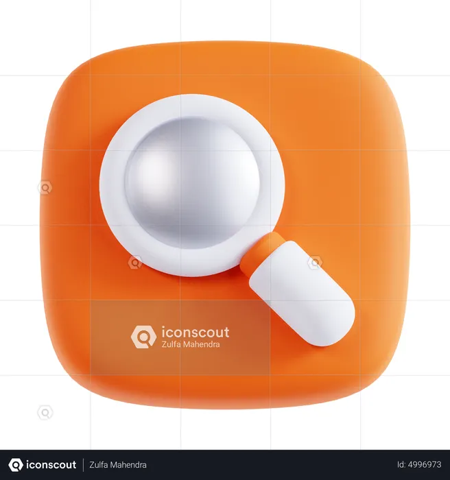 Search  3D Icon