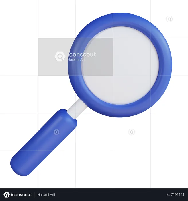 Search  3D Icon