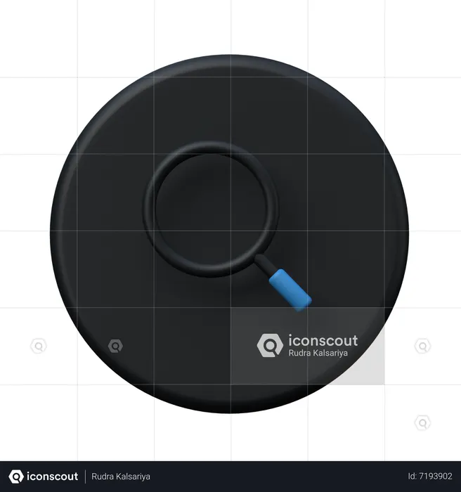 Search  3D Icon