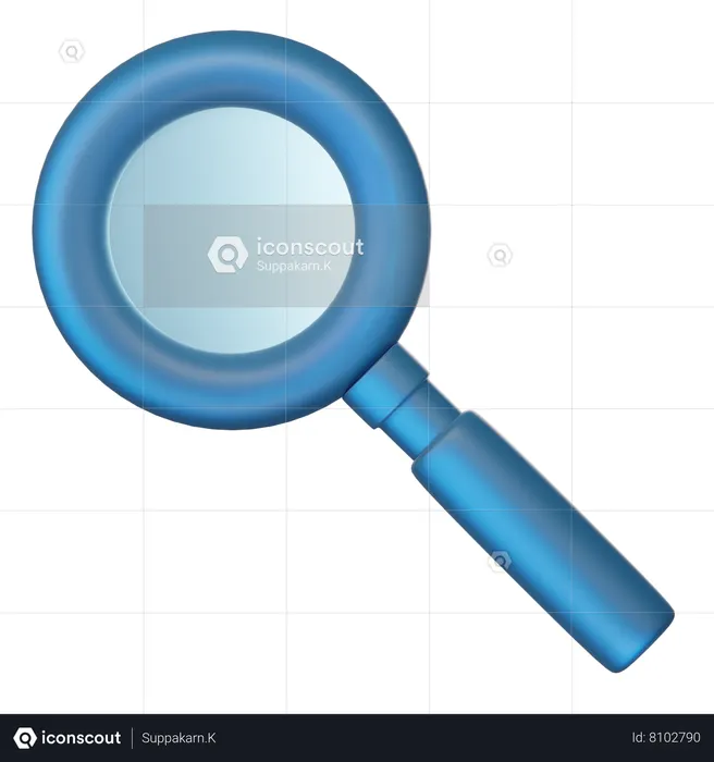 Search  3D Icon