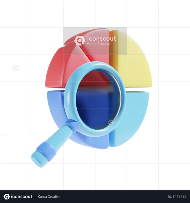 Search Analysis  3D Icon