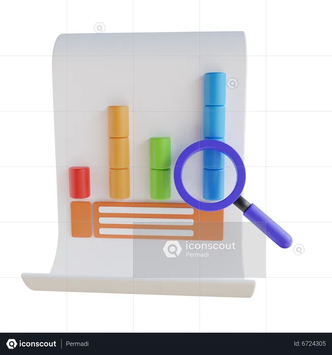 Search Analysis Report  3D Icon