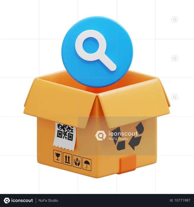 Search Box  3D Icon