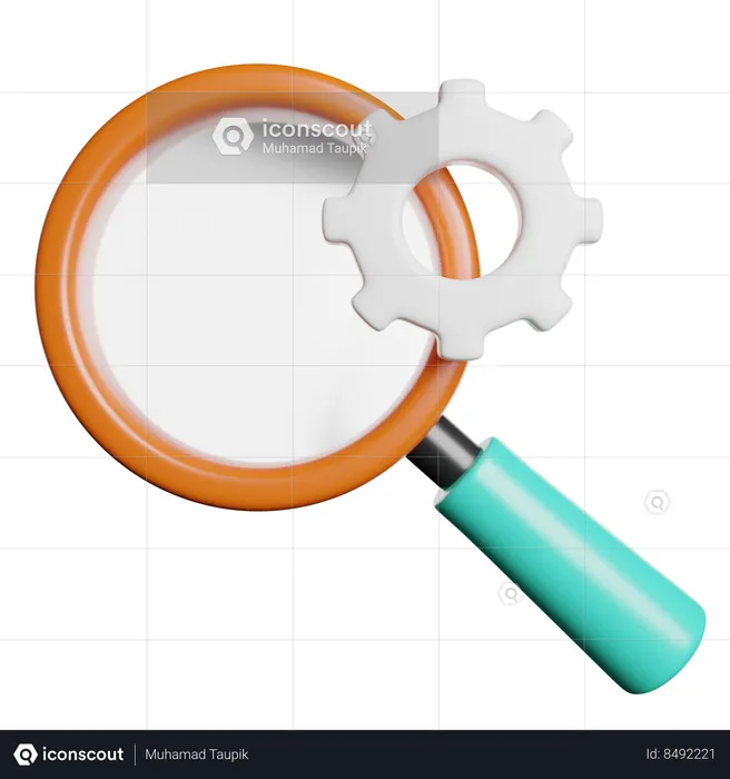 Search Engine  3D Icon