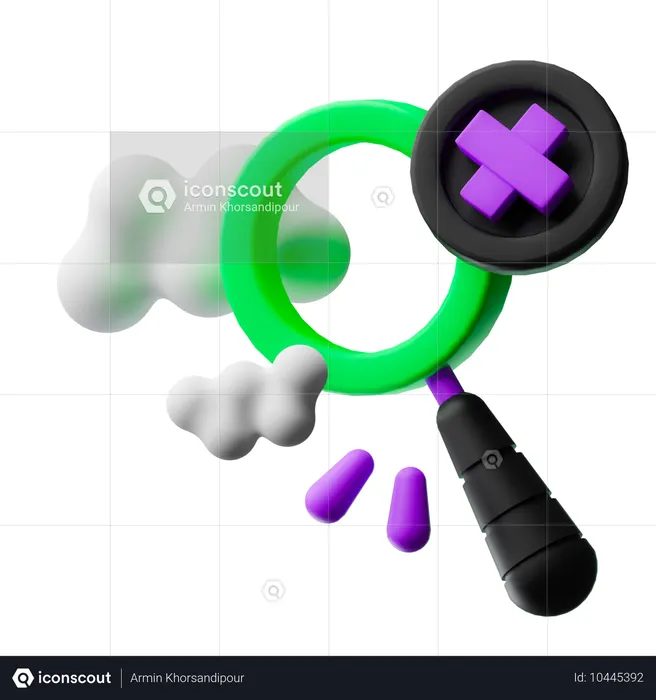 검색 오류  3D Icon