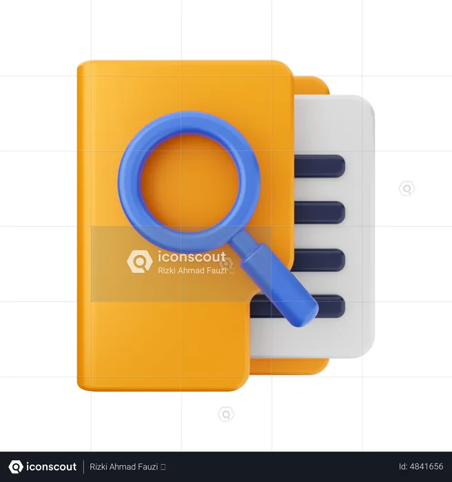 Search Folder  3D Icon