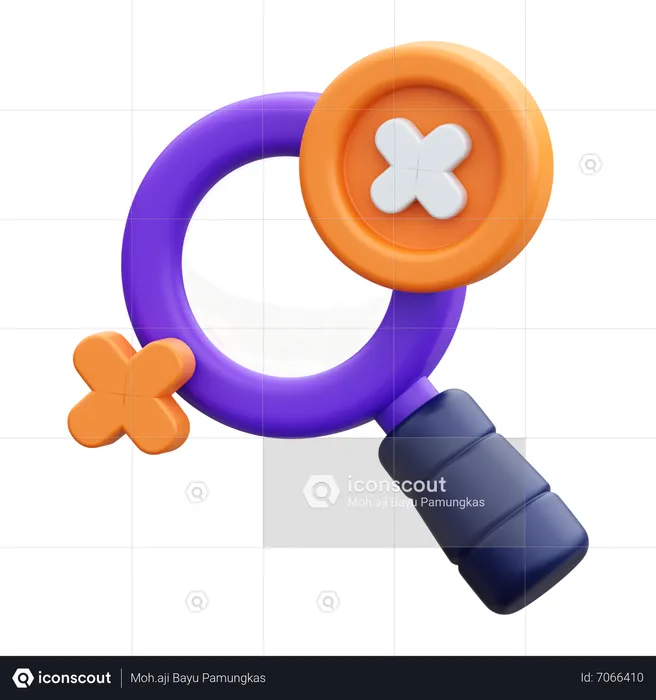 Search not found  3D Icon