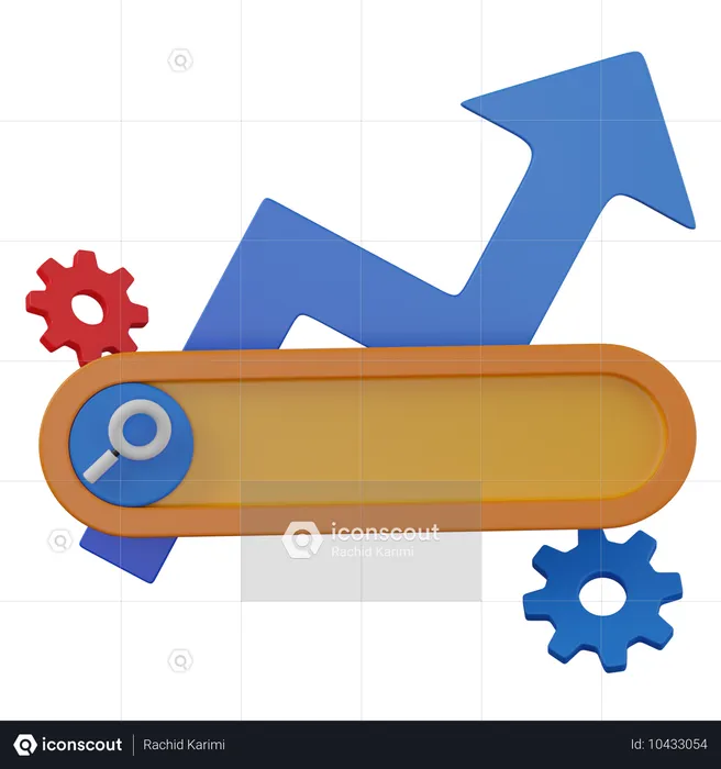 Search optimization  3D Icon