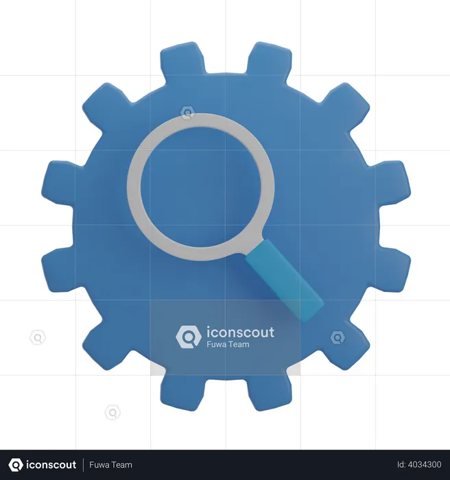 Search Optimization  3D Illustration