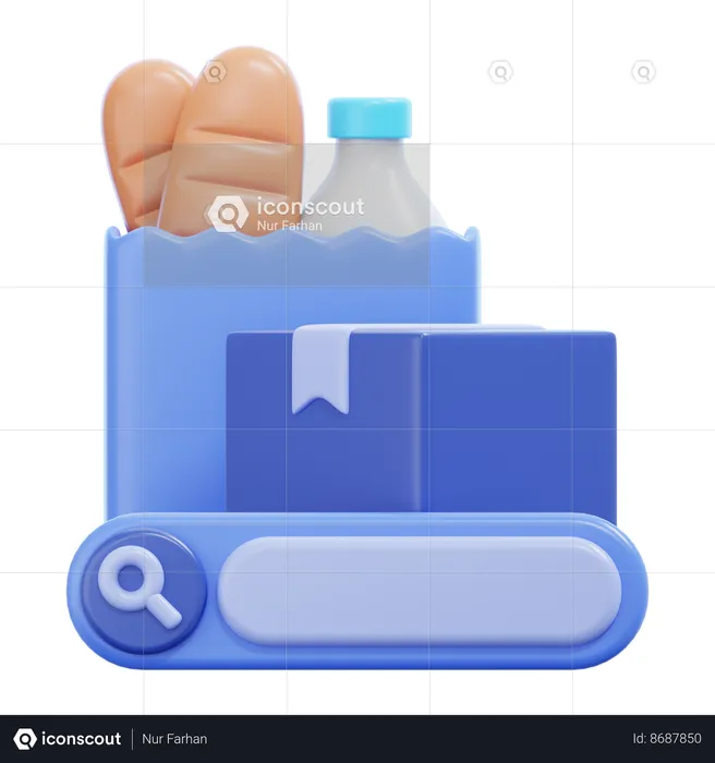 SEARCH PRODUCT  3D Icon