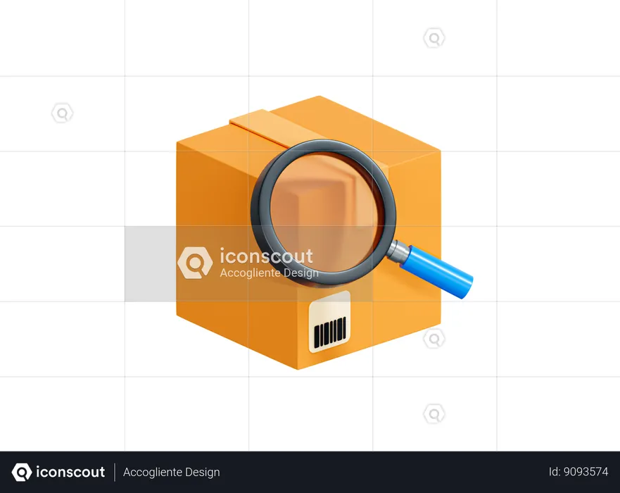 Search Product  3D Icon