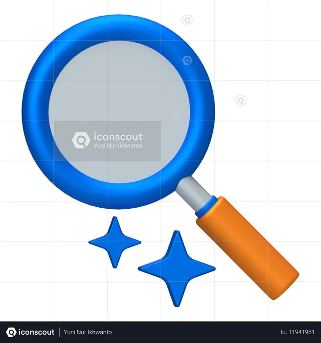 Search Tool Or Zoom  3D Icon