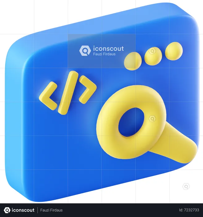 Searching  3D Icon