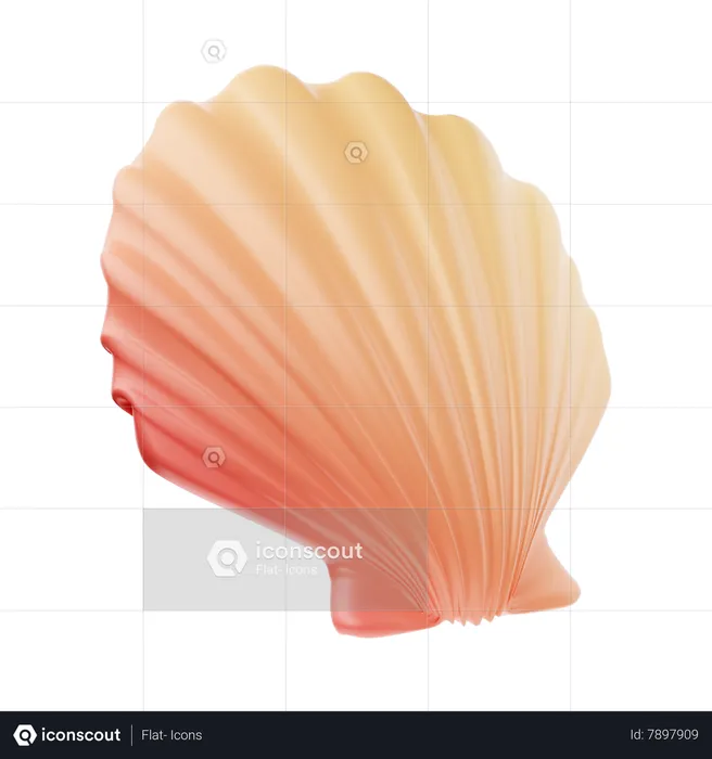 Seashell  3D Icon