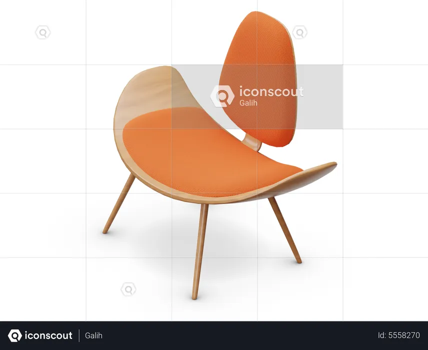 Seat  3D Illustration