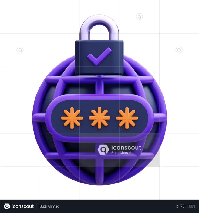 Secret Browser  3D Icon