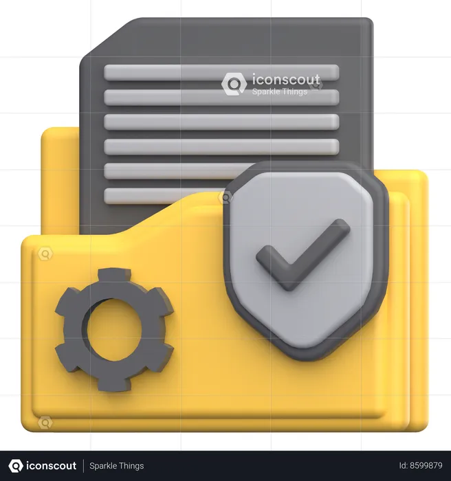 Secure Folder  3D Icon