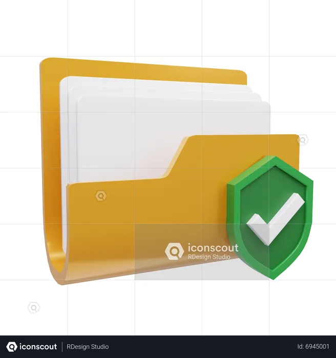 Secure Folder  3D Icon