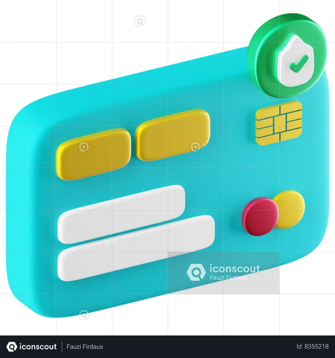 Secure Payment  3D Icon