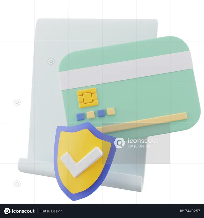 Secure Payment  3D Icon