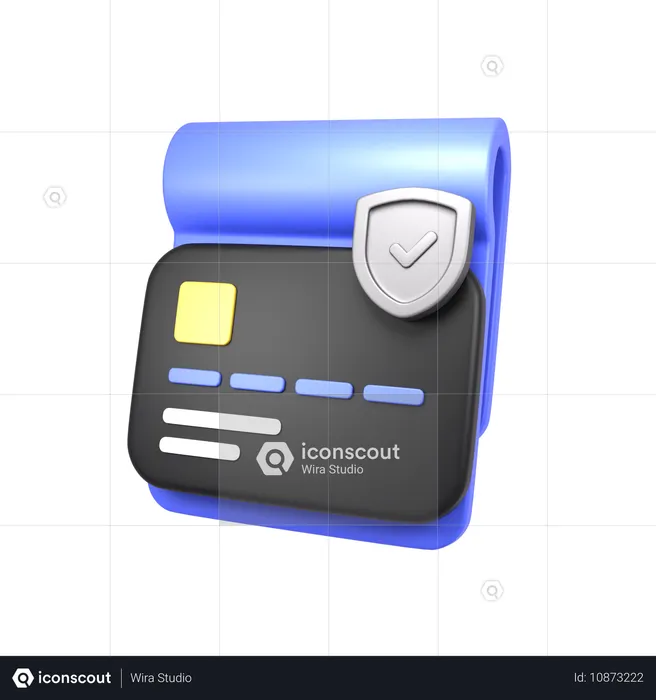 Secure payment  3D Icon