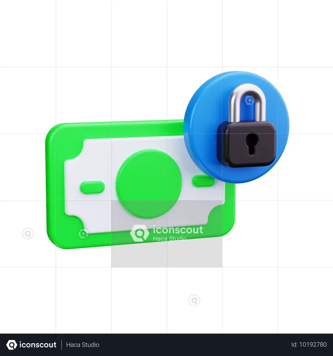 Secure Payment  3D Icon