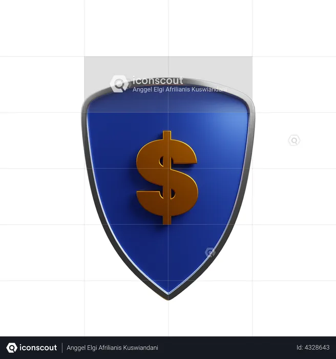 Secure Payment  3D Illustration