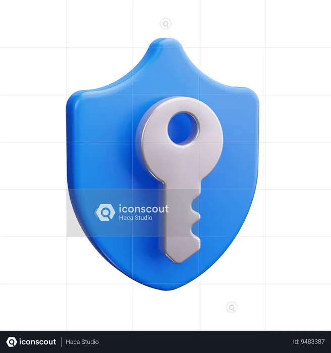 Secure Vpn  3D Icon